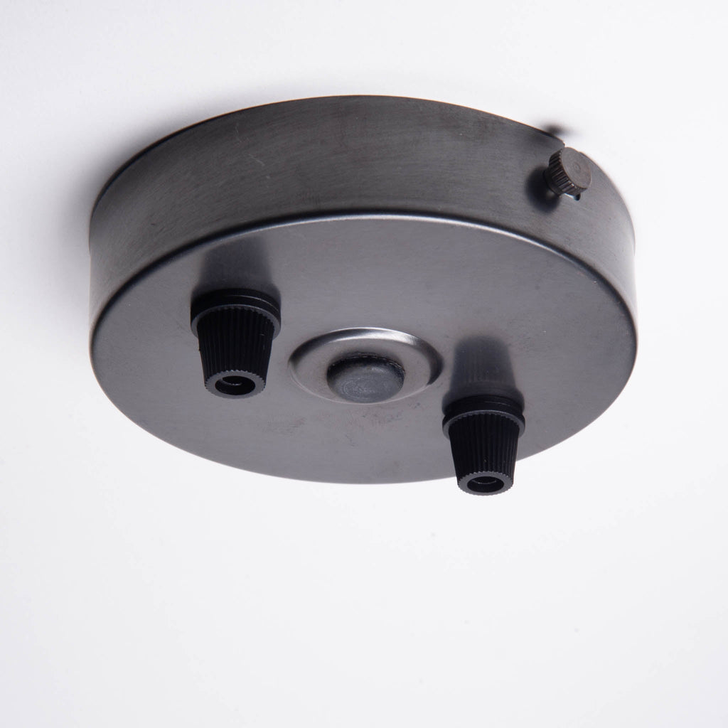 Bronze 100mm Ceiling Rose - 2 Outlet