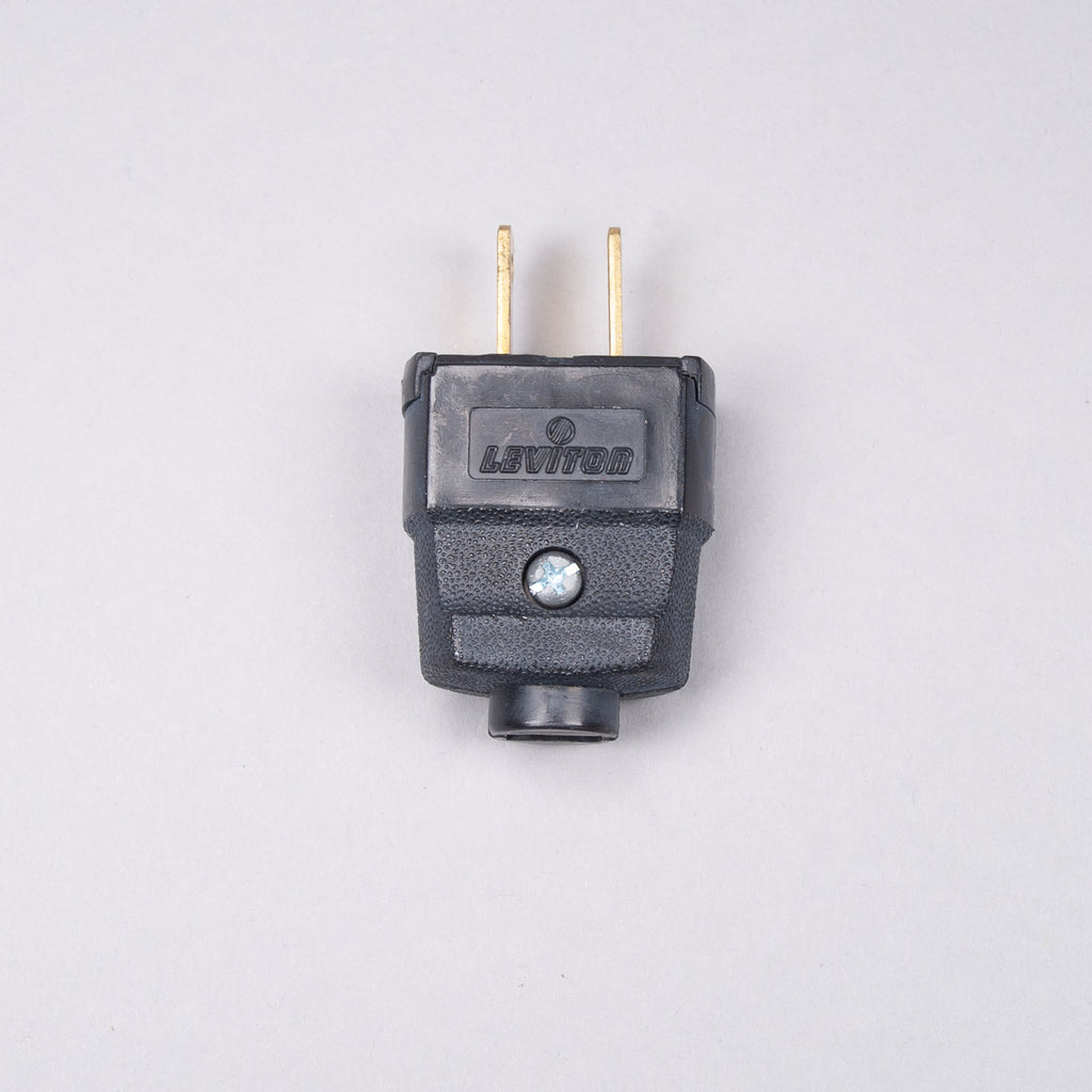 USA UL Rewireable Plug Black